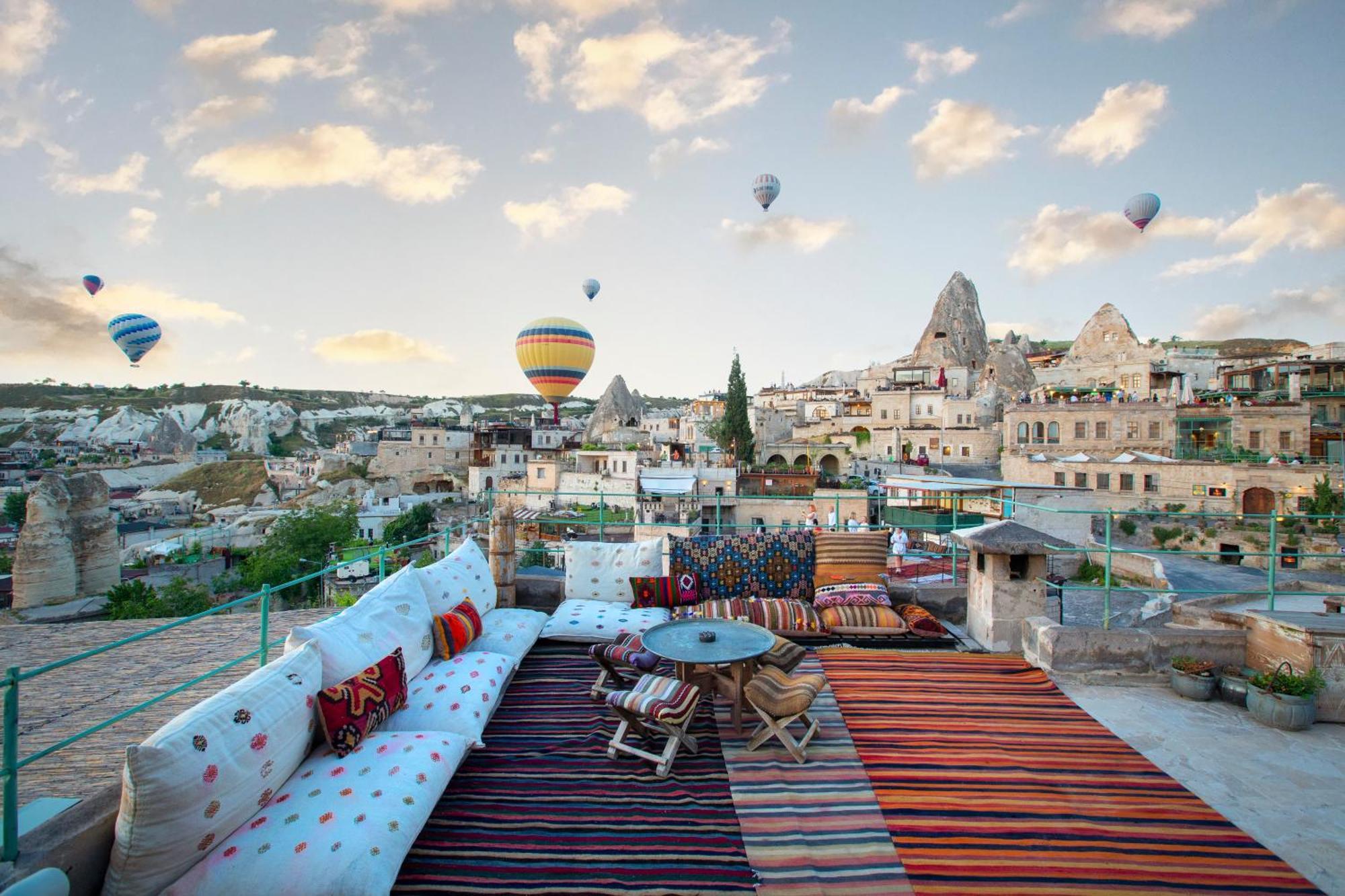 Terra Cave Hotel Гореме Экстерьер фото